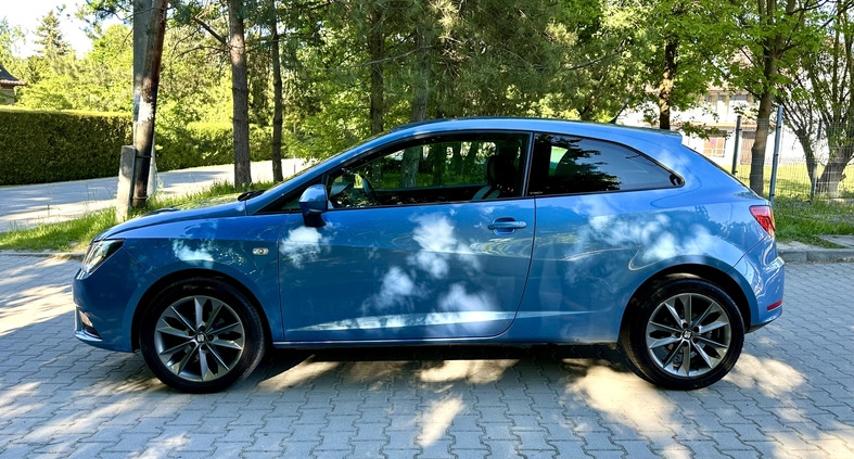 Seat Ibiza cena 32900 przebieg: 88100, rok produkcji 2015 z Kraków małe 466